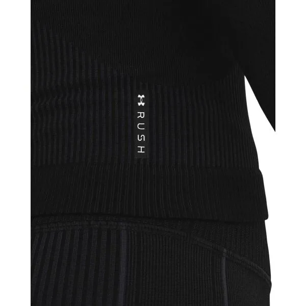 Under Armour RUSH SEAMLESS Dámske tričko s dlhým rukávom, čierna, veľkosť L