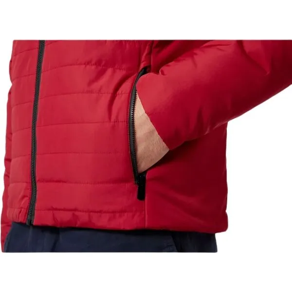Helly Hansen CREW INSULATOR JACKET 2.0 Pánska bunda, červená, veľkosť