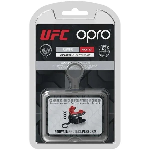 Opro SILVER UFC Chránič zubov, čierna, veľkosť UNI