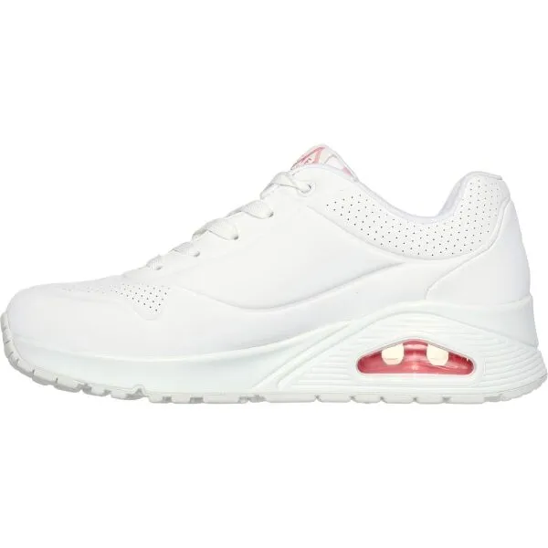 Dámska rekreačná obuv SKECHERS Uno Spread The Love white multi pink