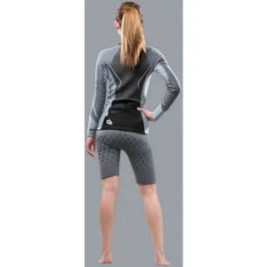 LAVACORE LC EXTREME SHIRT LADY Top s merinom na extrémné vodné športy, sivá, veľkosť