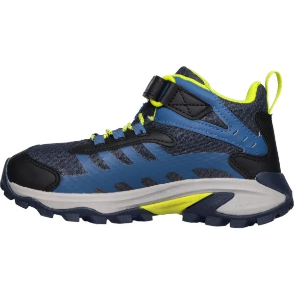 Merrell MOAB SPEED 2 MID A/C WTRPF Detská outdoorová obuv, tmavo modrá, veľkosť 32
