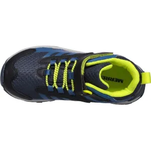 Merrell MOAB SPEED 2 MID A/C WTRPF Detská outdoorová obuv, tmavo modrá, veľkosť 32