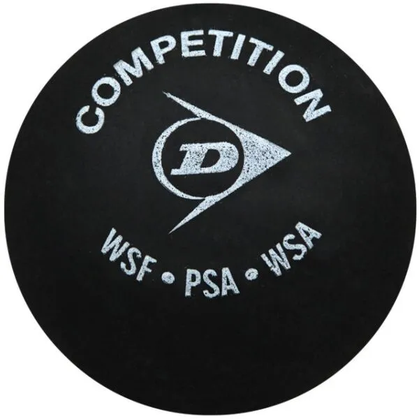 Dunlop COMP 3BBL Loptička na squash, čierna, veľkosť