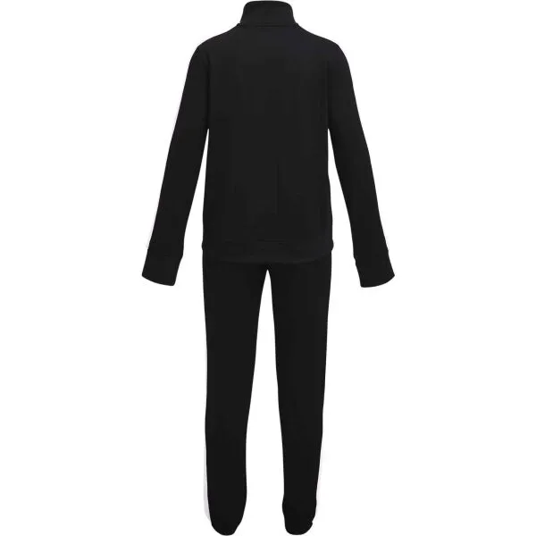 Under Armour EM KNIT TRACK SUIT Dievčenská športová súprava, čierna, veľkosť M