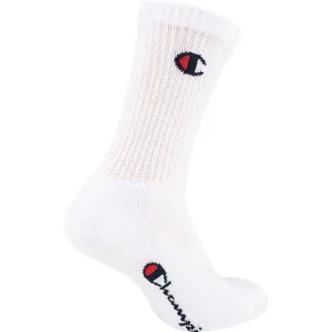 Champion 3PK CREW SOCKS Unisexové ponožky, čierna, veľkosť 35-38