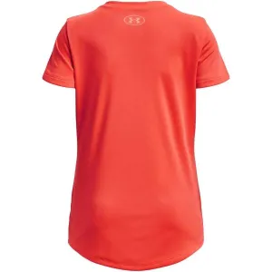 Under Armour TECH SOLID PRINT FILL BL SSC Dievčenské tričko, oranžová, veľkosť L