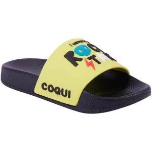 Coqui RUKI Detské šľapky, svetlo zelená, veľkosť