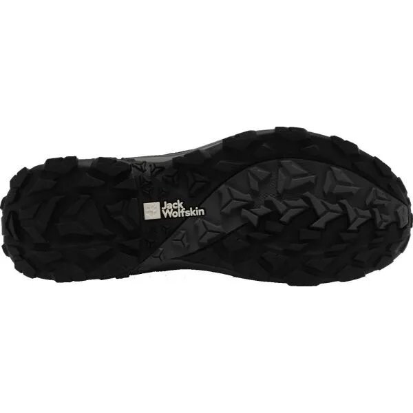 Jack Wolfskin VOJO TOUR TEXAPORE LOW M Pánska treková obuv, čierna, veľkosť