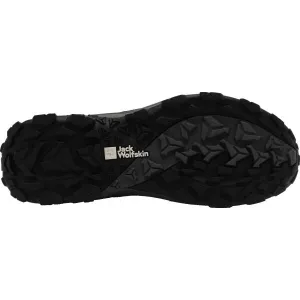 Jack Wolfskin VOJO TOUR TEXAPORE LOW M Pánska treková obuv, čierna, veľkosť