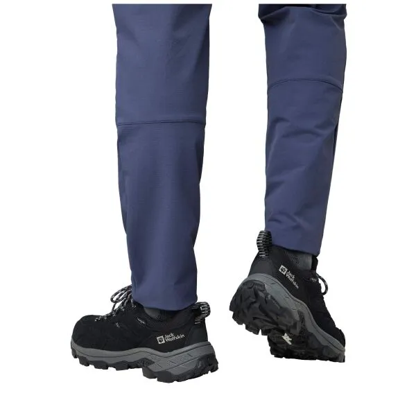 Jack Wolfskin VOJO TOUR TEXAPORE LOW M Pánska treková obuv, čierna, veľkosť