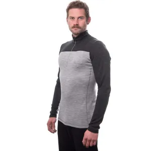 Sensor MERINO BOLD Pánske termo tričko, sivá, veľkosť XXL