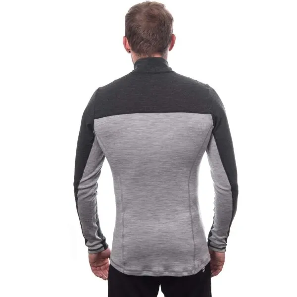 Sensor MERINO BOLD Pánske termo tričko, sivá, veľkosť XXL