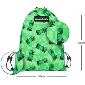 BAAGL 2 SET CREEPER Chlapčenský školský set, zelená, veľkosť