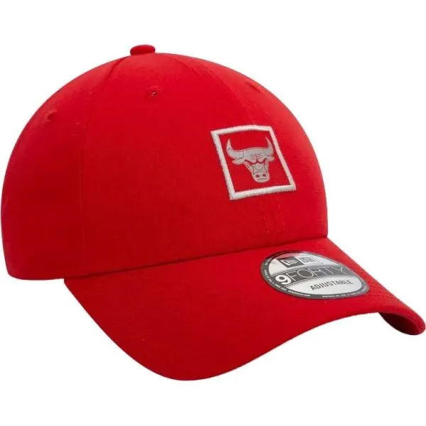 New Era METALLIC PATCH 9FORTY CHICAGO BULLS Šiltovka, červená, veľkosť UNI
