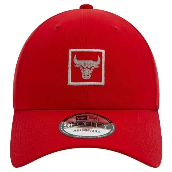 New Era METALLIC PATCH 9FORTY CHICAGO BULLS Šiltovka, červená, veľkosť UNI