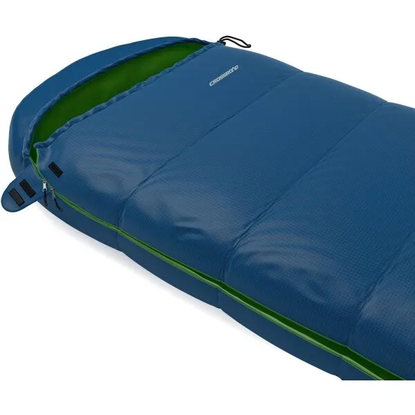 Crossroad KATMAI 225 Dekový spací vak, modrá, veľkosť 225 cm - ľavy zips