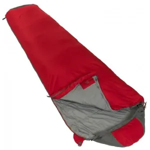 Vango VOYAGER 100 Múmiový spací vak, červená, veľkosť 215 cm - ľavy zips