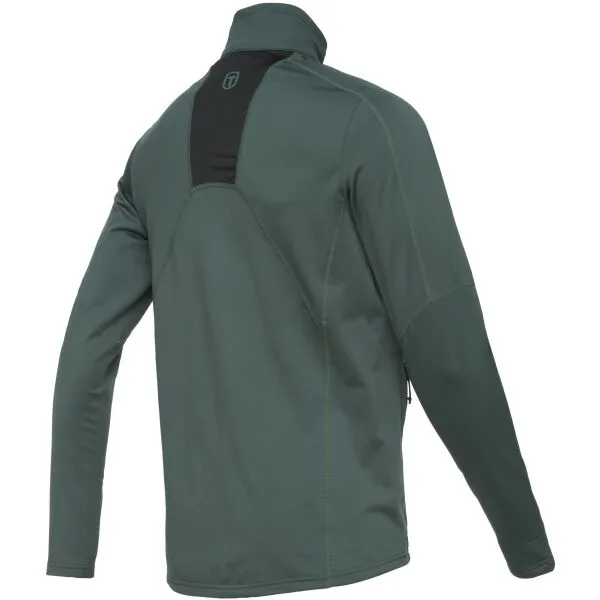 TENSON TXLITE FULL ZIP Pánska funkčná mikina, tmavo sivá, veľkosť