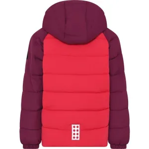LEGO&reg; kidswear LWJIPE 704 Dievčenská zimná bunda, ružová, veľkosť