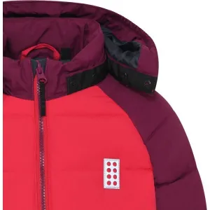 LEGO&reg; kidswear LWJIPE 704 Dievčenská zimná bunda, ružová, veľkosť