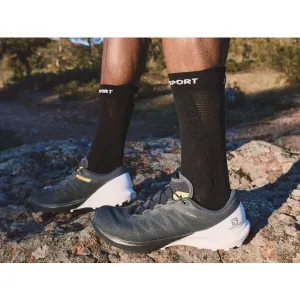 Compressport PRO RACING SOCKS v4.0 TRAIL Bežecké ponožky, čierna, veľkosť