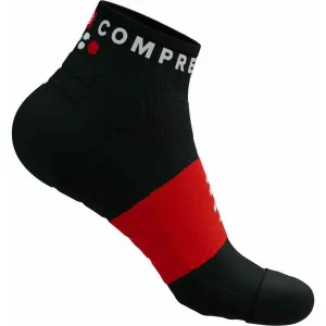 Bežecké ponožky Compressport Ultra Trail Socks v2.0 Low - black/red