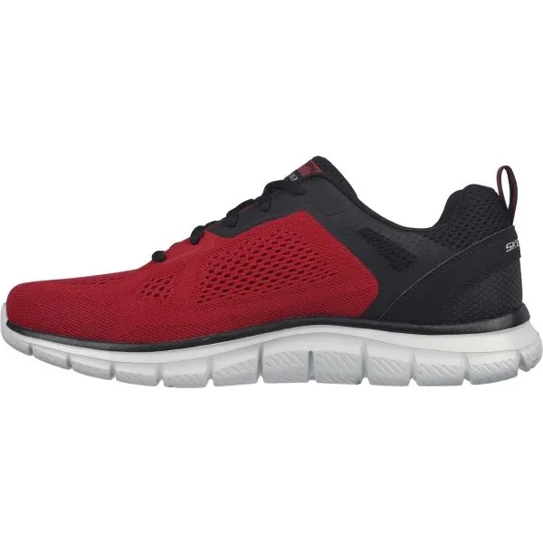 Skechers TRACK Pánska voľnočasová obuv, červená, veľkosť