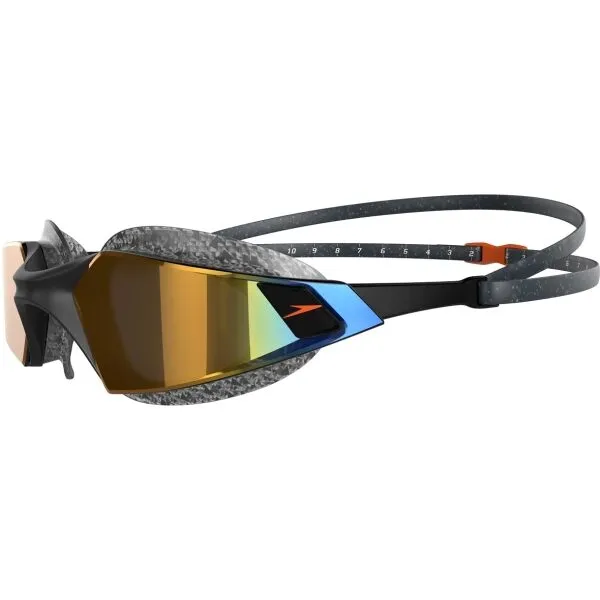 Speedo aquapulse pro mirror čierno/zlatá