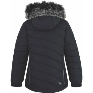 LOAP FUKSIE Dievčenská lyžiarska bunda, čierna, veľkosť