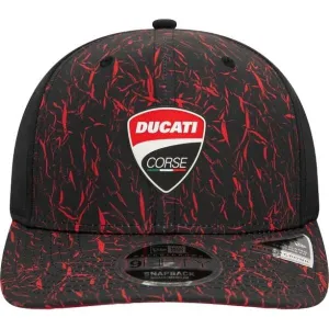 New Era DUCATI MOTOR CRINKLE AOP 9FIFTY Šiltovka, čierna, veľkosť