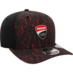 New Era DUCATI MOTOR CRINKLE AOP 9FIFTY Šiltovka, čierna, veľkosť
