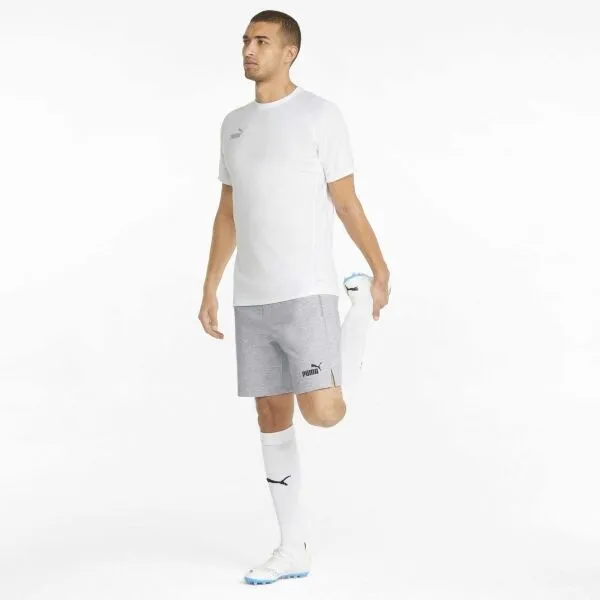Puma TEAMFINAL CASUALS SHORTS Pánske športové kraťasy, sivá, veľkosť