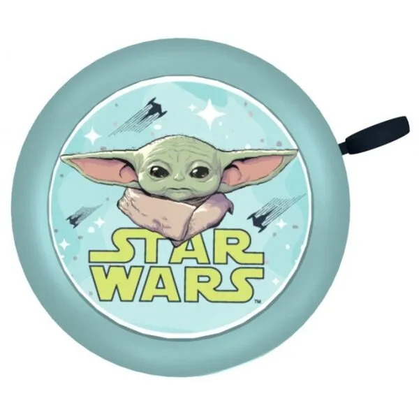 Disney MANDALORIAN Zvonček na bicykel, svetlomodrá, veľkosť