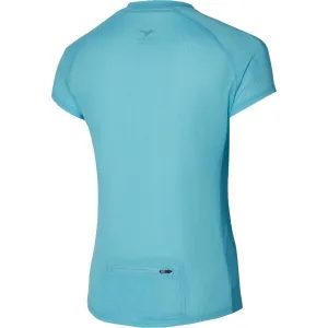Mizuno TRAIL DRYAEROFLOW HZ TEE Dámske bežecké tričko, svetlomodrá, veľkosť
