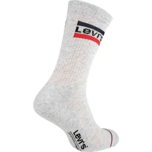 Levi's&reg; MID CUT SPRTWR LOGO 2P Ponožky, sivá, veľkosť