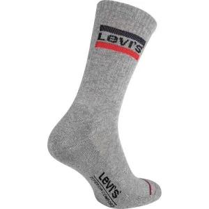 Levi's&reg; MID CUT SPRTWR LOGO 2P Ponožky, sivá, veľkosť