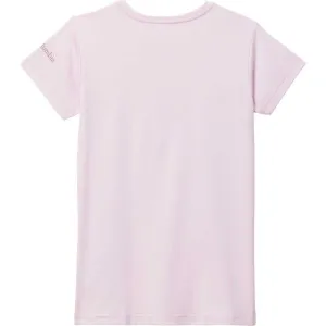 Columbia MISSION PEAK™ SHORT SLEEVE GRAPHIC SHIRT Dievčenské tričko, ružová, veľkosť