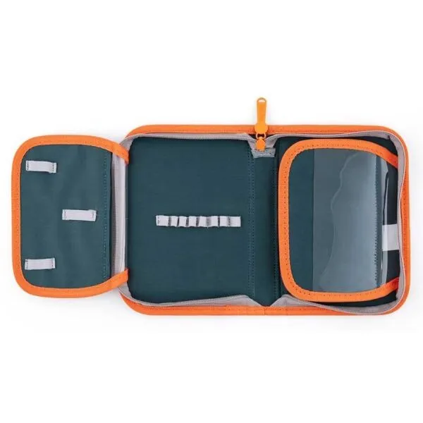 Oxybag VLK Školský jednoposchodový peračník, tmavo zelená, veľkosť