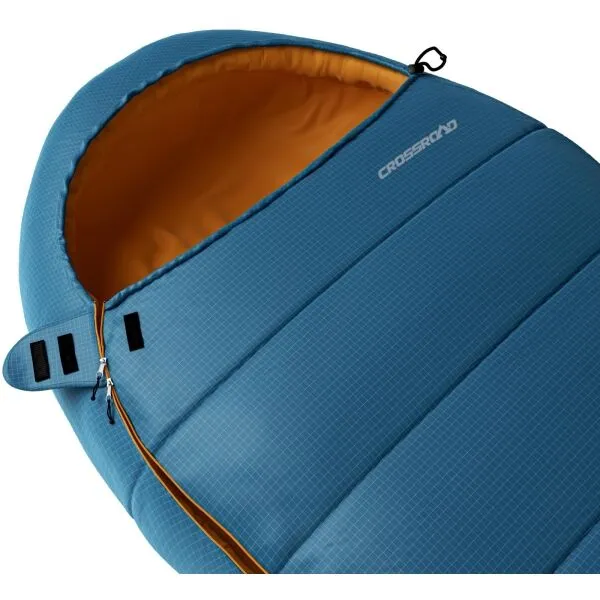 Crossroad DARNLEY 200 Spací vak, tmavo modrá, veľkosť 200 cm - ľavy zips