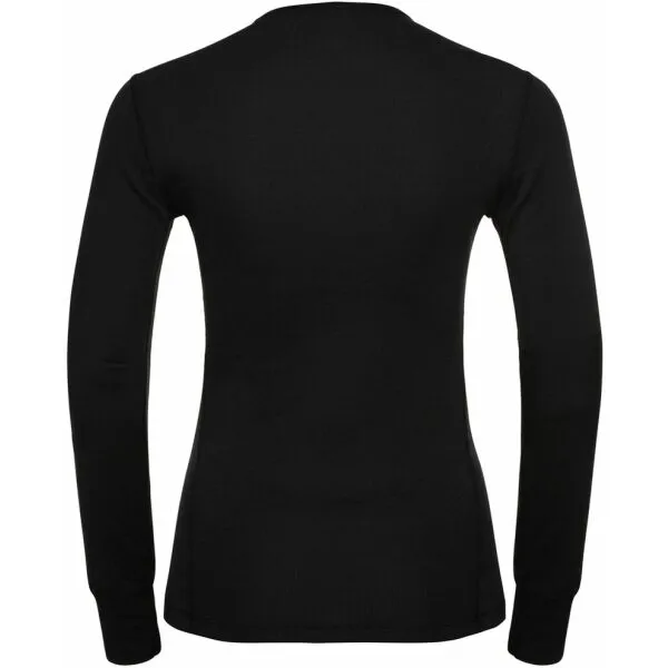 Funkčné tričko dámske Odlo Active Warm Eco BL Top Crew Neck LS - black