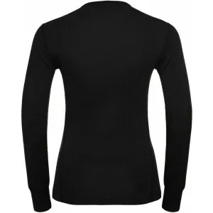 Funkčné tričko dámske Odlo Active Warm Eco BL Top Crew Neck LS - black