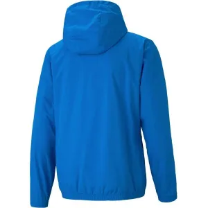 Puma TEAMRISE ALL WEATHER JACKET Pánska bunda, modrá, veľkosť