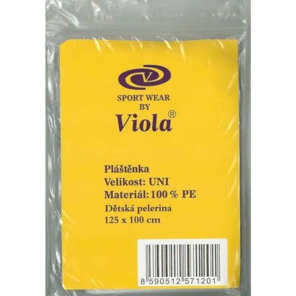 Viola PELERINA KIDS Detský pršiplášť, transparentná, veľkosť UNI