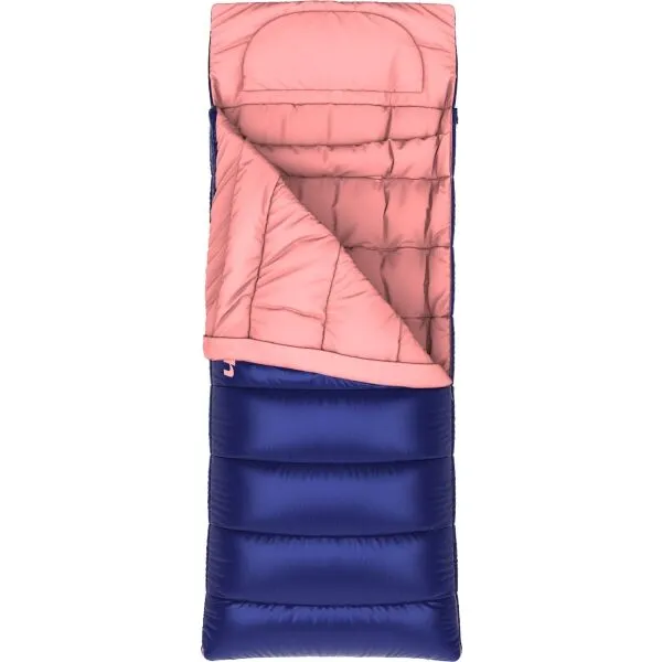 Hannah HERON W Dámsky dekový spací vak, tmavo modrá, veľkosť 195 cm - ľavy zips