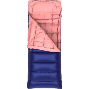 Hannah HERON W Dámsky dekový spací vak, tmavo modrá, veľkosť 195 cm - ľavy zips