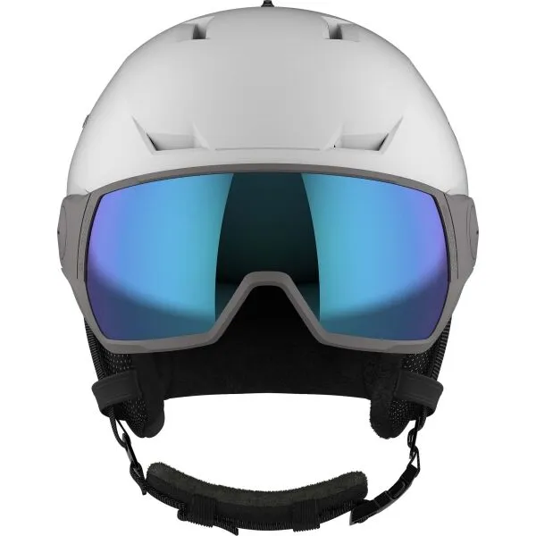 Salomon ICON LT VISOR Dámska lyžiarska prilba, biela, veľkosť (53 - 56)