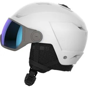 Salomon ICON LT VISOR Dámska lyžiarska prilba, biela, veľkosť (53 - 56)