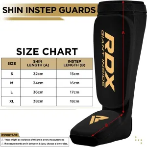 RDX HOSIERY SHIN INSTEP Chrániče holení, čierna, veľkosť