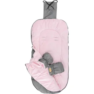 BOMIMI - FLINT PREMIUM fusak 100 cm, silver-pink
